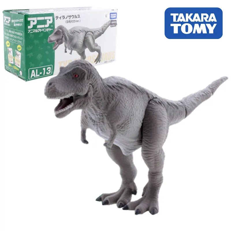 

TAKARA TOMY Jurassic World AL-13 Tyrannosaurus ANIA Simulation Wild Animal Original Dinosaurs Model Ornaments KidsToys