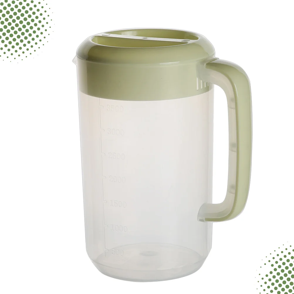 

2500 Ml Expresso Coffee Plastic Mixing Pitcher Espresso Pot Thermal Clear Glass Bottles Caps Hot Cold Water Jug Iced Tea