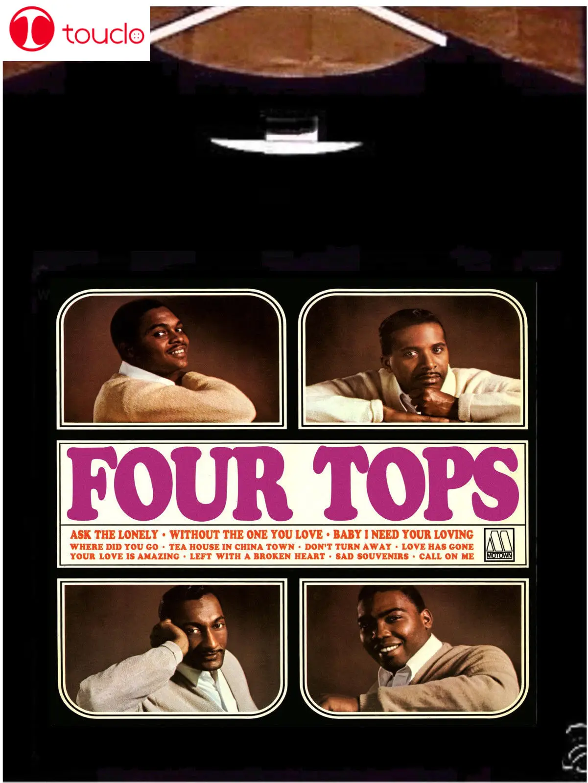 

Four Tops T Shirt; Four Tops Unisex Women Men Tee Shirt