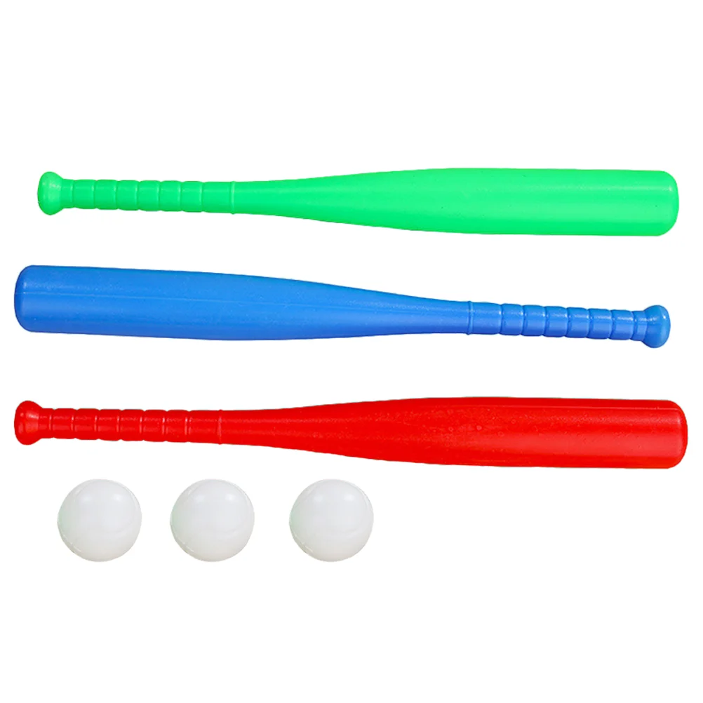 

Baseball Set Kids Battoyplastic Toys Tchildren Toddler Playset Outdoor 5 Kit Baseballs Tee Games Sets Practice Tballbatsgift