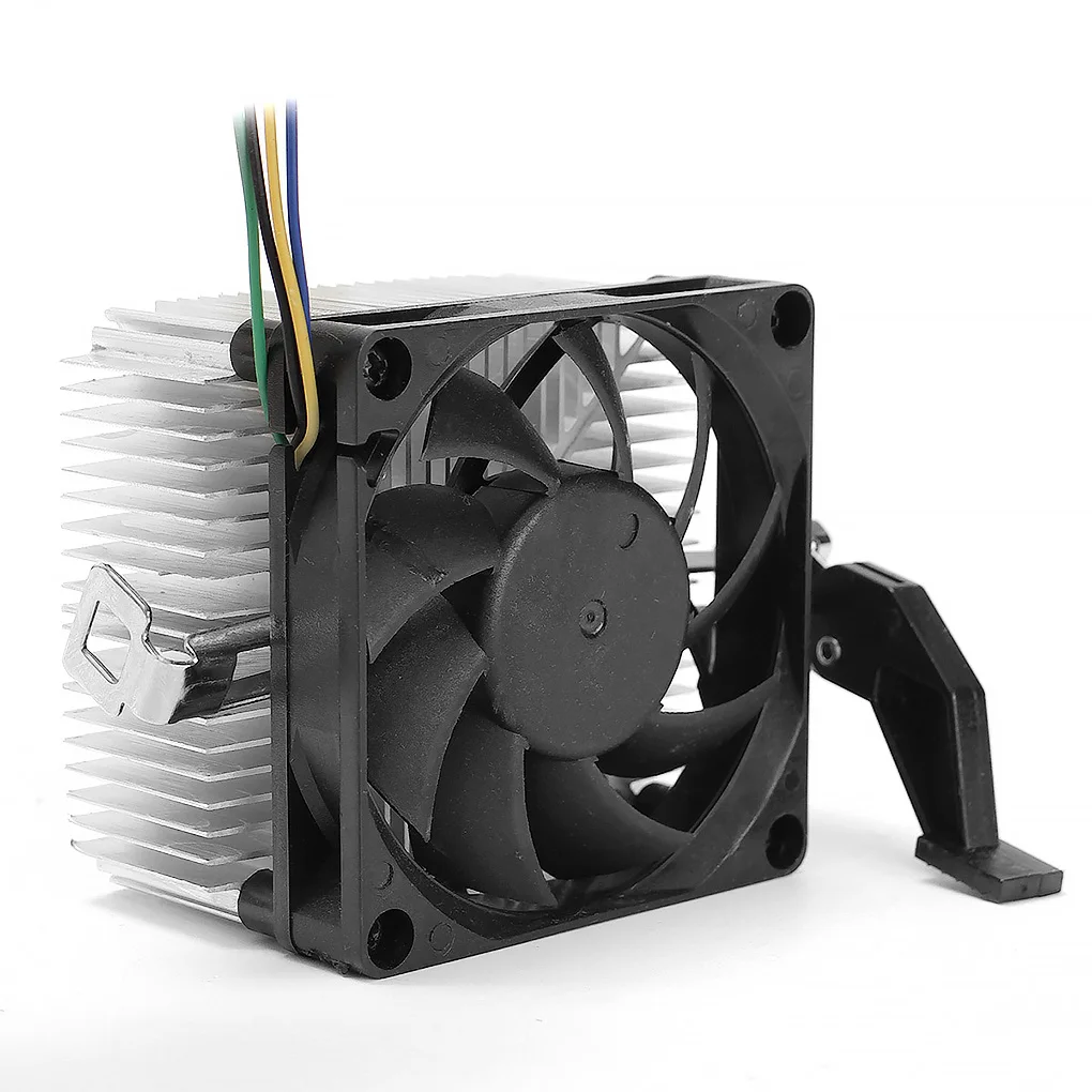 

Кулер для процессора, 4-контактный кулер из алюминиевого сплава, со встроенным радиатором, автоматический контроль скорости компьютера, акс...