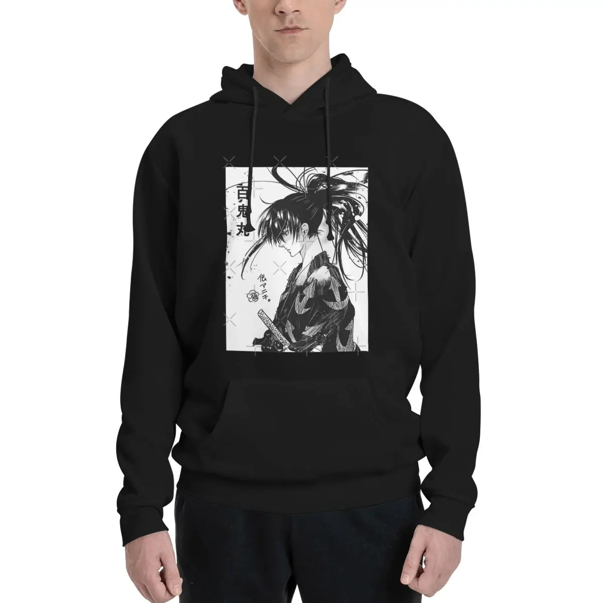 Японская культура Манга Дороро -HYAKKIMARU толстовки аниме негабаритная толстовка