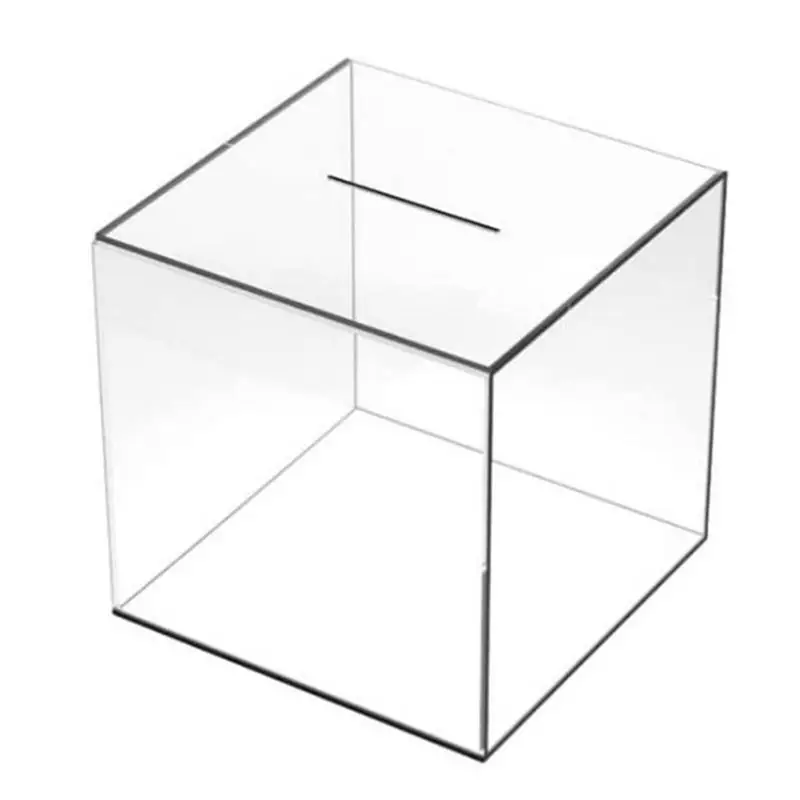 

Acrylic Piggy Bank Unopenable Large Money Bank Popular Adult Piggy Bank For Real Money Children Adults Atm Savings Bank