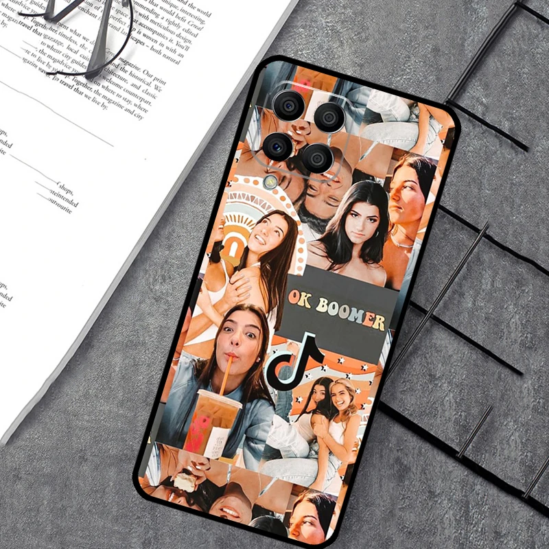 Чехол Charli D'Amelio для Samsung Galaxy M55 M31 M13 M11 M12 M14 M15 M06 M16 M36 M56 M53 M32 M52 M35 M34 M54 (art.: 3920db21e00eb) - 3920db21e00eb