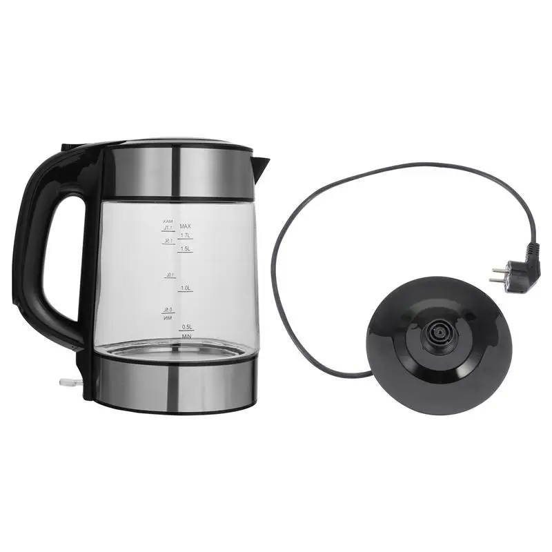 1Pc Electric Glass Kettle Convenient Household Electric Kettle for Home Daily Us