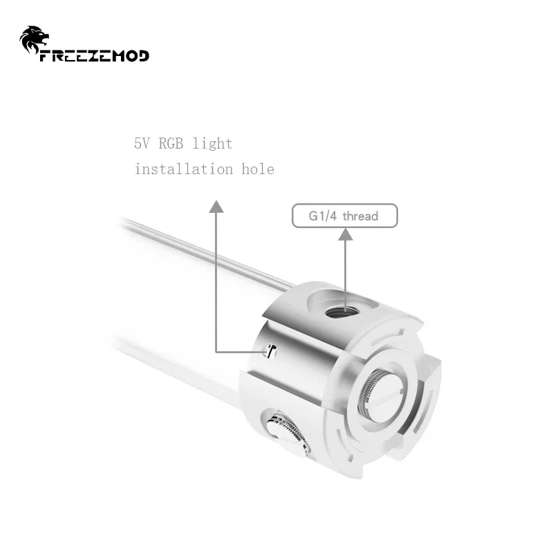 FREEZEMOD PC Резервуар водяного охлаждения Res OD50 мм акриловый цилиндрический