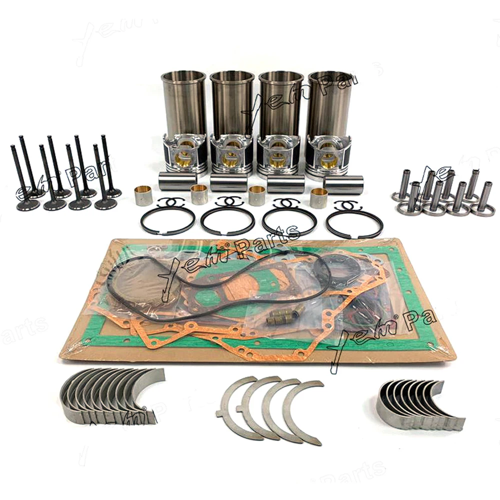 4TNV88 Комплект для восстановления Overhual с комплектом прокладок Клапаны двигателя
