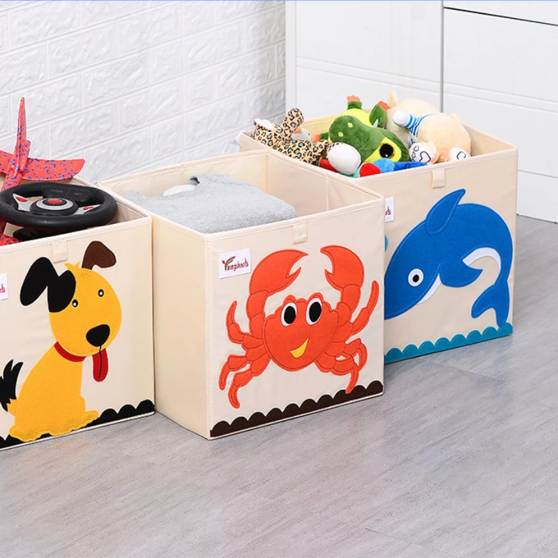

Cotton And Linen Children'S Toys Fabric Storage Basket Sundries Storage Accessories Organizer Clothes Storage Baske