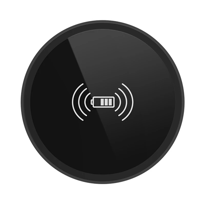 

15W Built in Desktop Wireless Charger Desktop Furniture Embedded Qi Fast Charger
