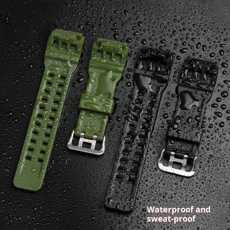 Фото GWG1000 ремешок для часов Casio G-Shock Little/Small Mud King GG-1000 GWG-100 GSG-100 водонепроницаемый силиконовый резиновый ремешок для часов из смолы №3