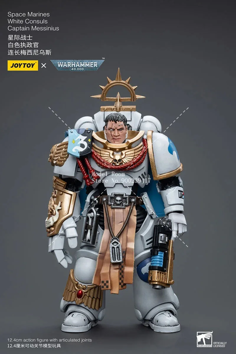 Черные тамплиеры JOYTOY Warhammer 40K 1/18 Ultramarines Intercessors Adeptus Mechanicus