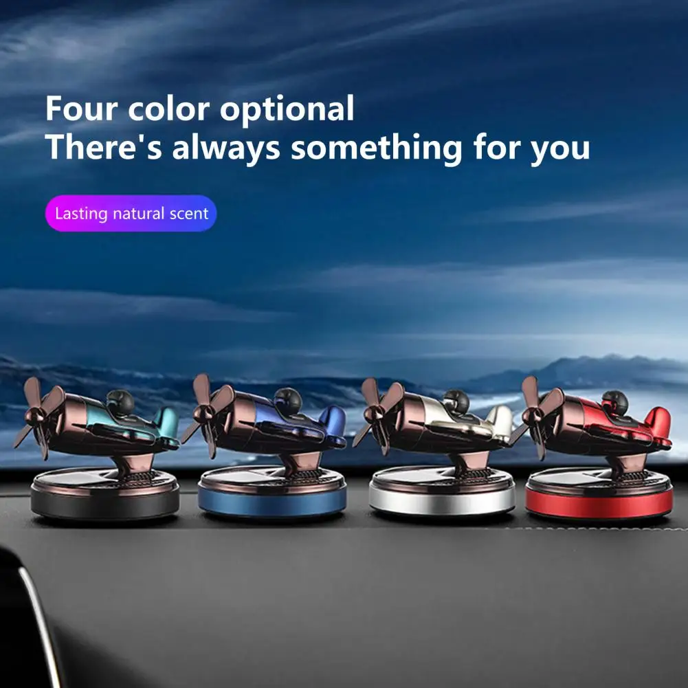 

10ml Car Air Freshener Solar Power Fresh Fragrance Helicopter Design Car Dashboard Liquid Air Freshener Car Interior Accessories