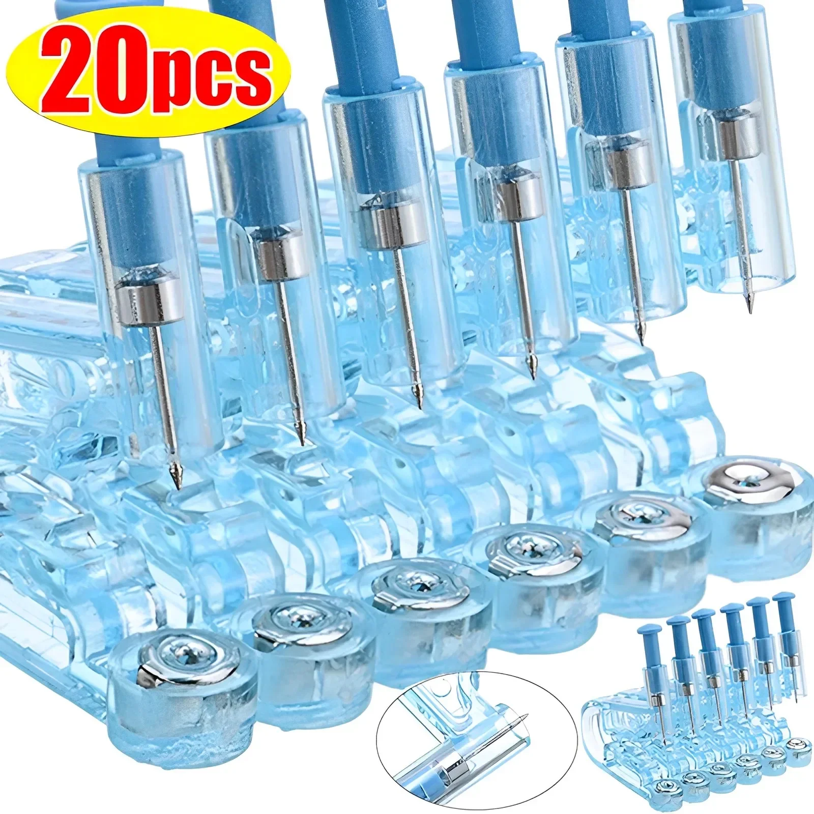 

20/1Pcs Ear Piercing Gun Kit Asepsis Disposable Healthy Safety Nose Earring Piercer Machine Tools Machine Kit Studs Body Jewelry