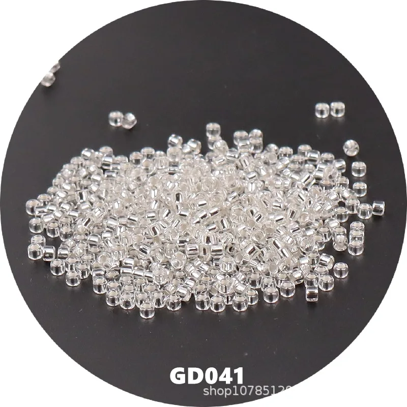 2 мм высококачественные серебряные бусины с наполнителем антикварные Dong