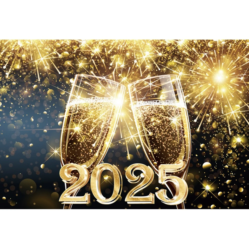 Фон для фотосъемки с новогодним принтом