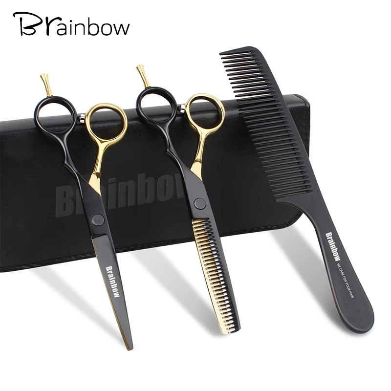 Профессиональные Парикмахерские ножницы Brainbow 5 дюйма/6 0 дюйма японские для