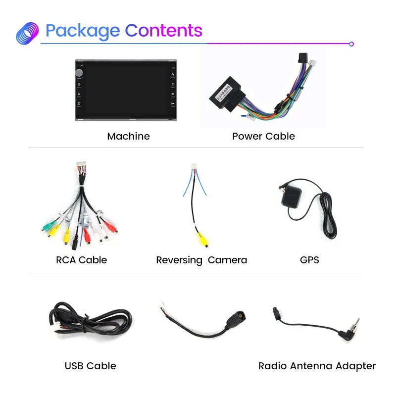 2 din Android 11 Carplay автомобильное радио GPS мультимедийный плеер для VW Volkswagen GOLF