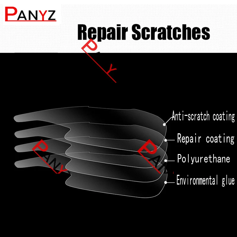 2 шт. для Mercedes Benz GLC Class X253 C253 AMG 2015-On Защитная пленка автомобильных фар Прозрачная