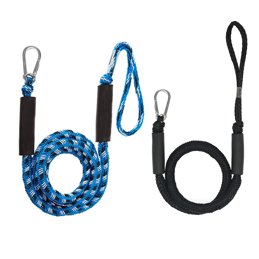 

Top Bungee Dock Line растягивающийся Для Каяка, Гидроцикла, морского спорта с пенным поплавком, зажим из нержавеющей стали для лодки, док-трос 4 фута, ...