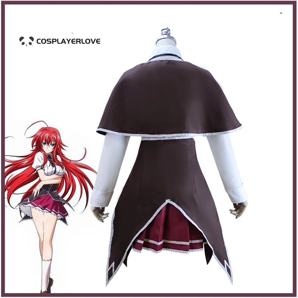 В наличии старшая школа д×д Риас гремори косплей-костюм на Хэллоуин костюм