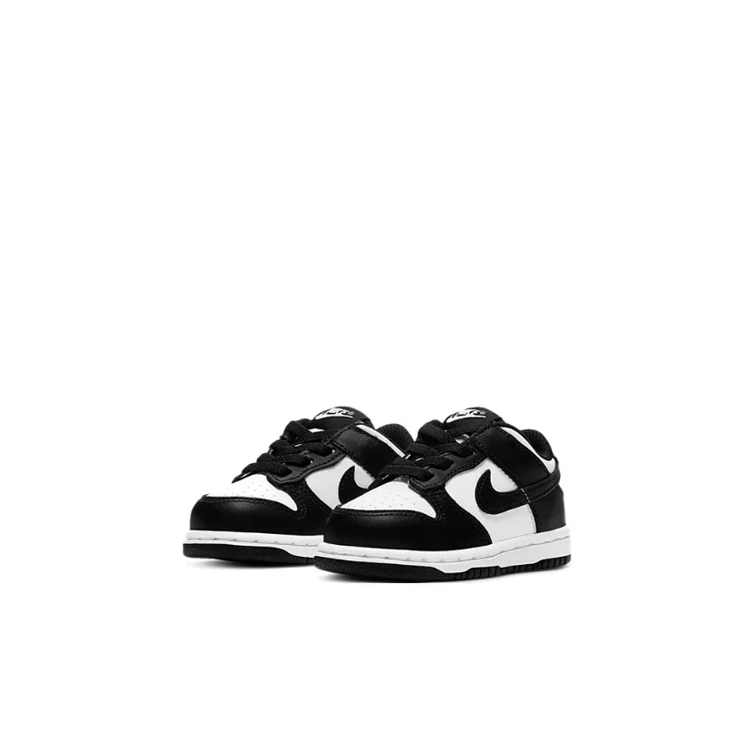 Nike Dunk White/Black Модная и универсальная обувь для малышей младенцев