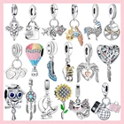 Шармы-бусины из серебра 925 пробы для браслетов Pandora