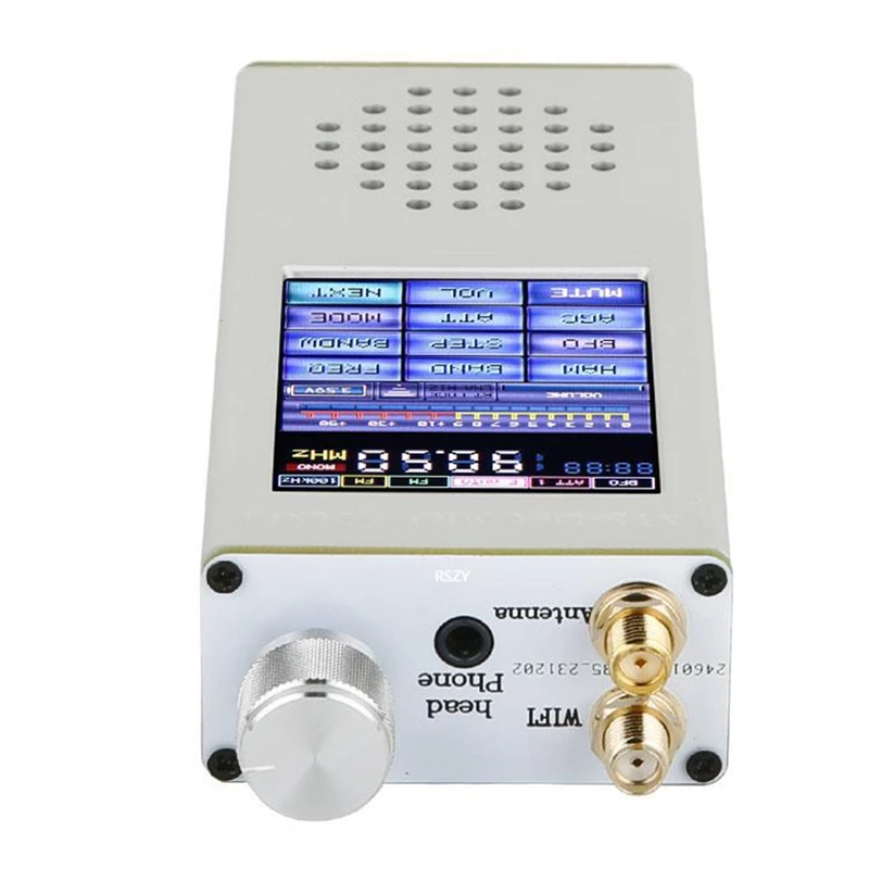 Карманный FM SSB SDR AM LSB USB портативный Радиоприемник из алюминиевого сплава с
