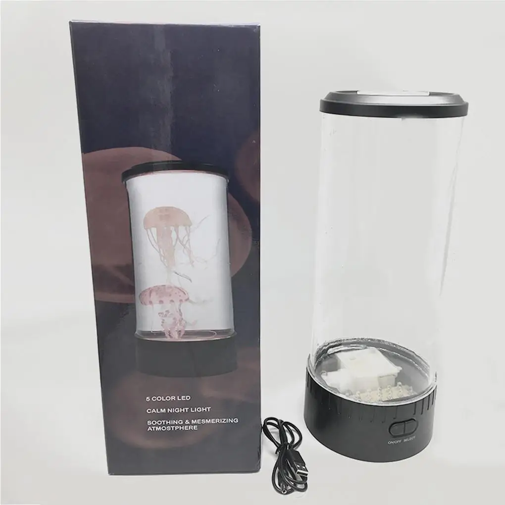 

Simulation Jellyfish Lamp Office Night Light Decoration Birthday Gift