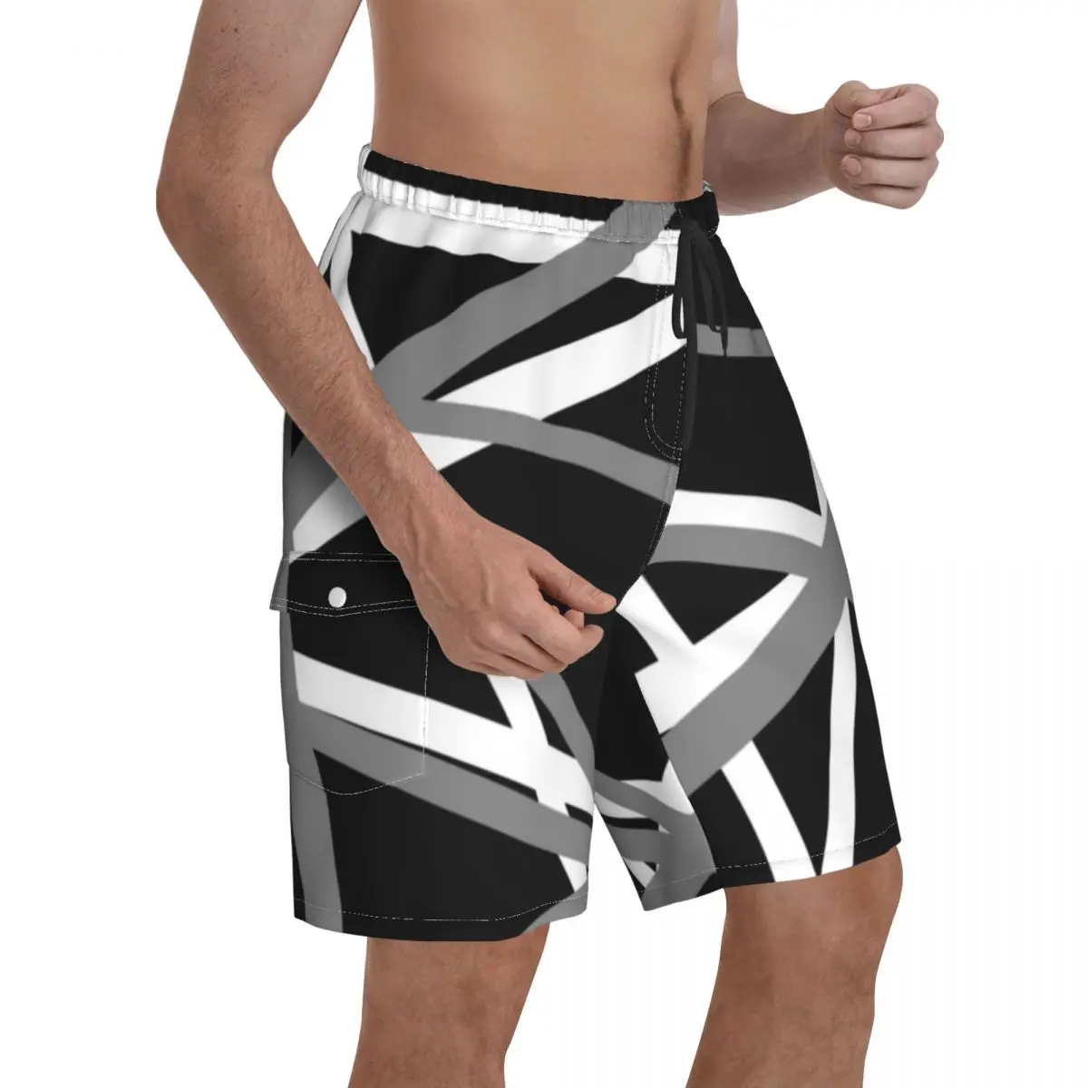 Шорты для плавания с изображением картины ван Халена |