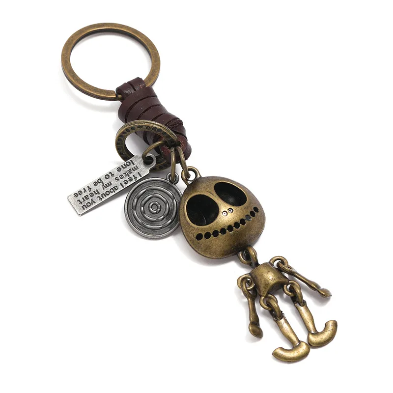 

Keyring Keychain Ethnic Metal Brown Alloy Skeleton Lovers' Key Chains Honkai Star Rail Recommend