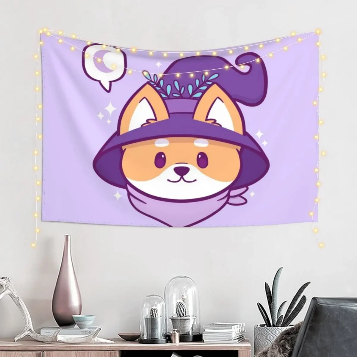 Ведьма Собака гобелен Nikury