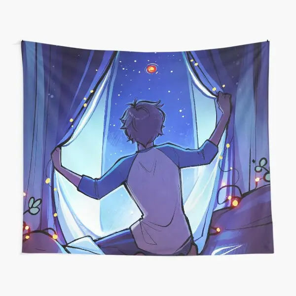 

All The Stars Are Closer Tapestry Printed Blanket Home Towel Bedspread Colored Hanging Decoration Room Beautiful Living Art