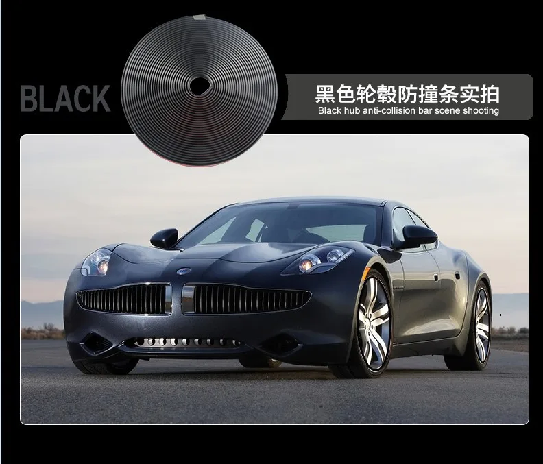 

Наклейка на ступицу колеса автомобиля CHIZIYO 8 м, полоса для защиты обода колеса, Защитные чехлы для ухода за автомобильными аксессуарами, запчасти для Volkswagen Golf 4