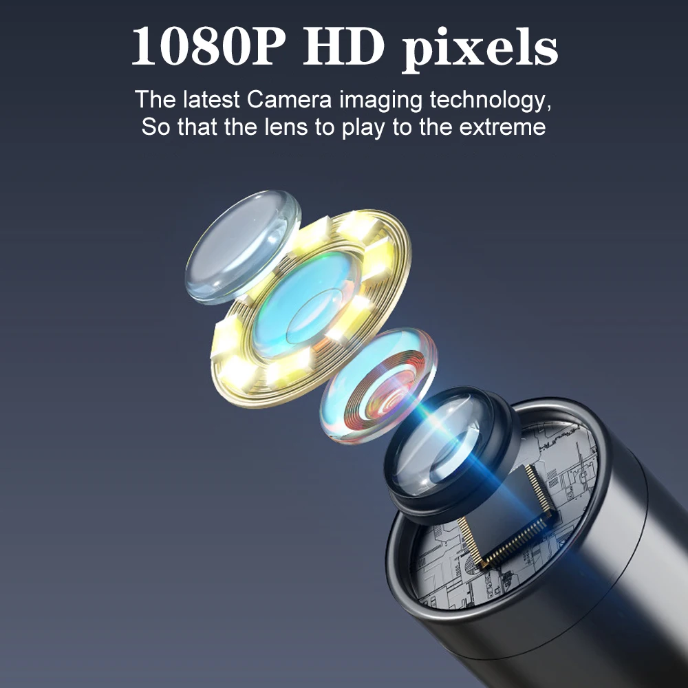 Водонепроницаемый эндоскоп IP67 для ремонта автомобиля