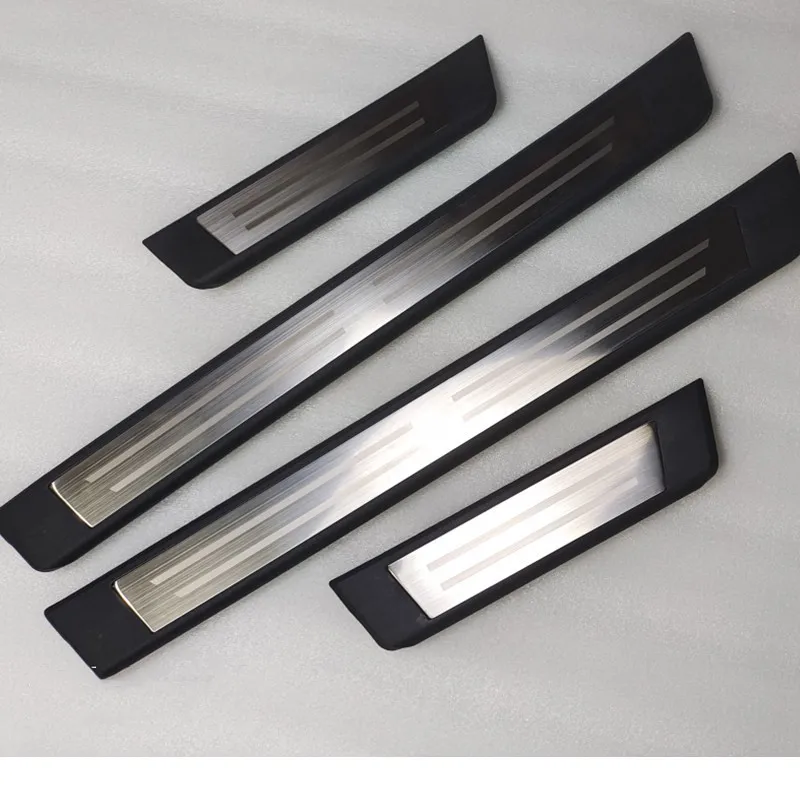 

For Toyota Rav4 2019 2020 2021 Accessories Car Door Sill Scuff Plates Cover Stainless Steel Trim Protect Interior Car Styling