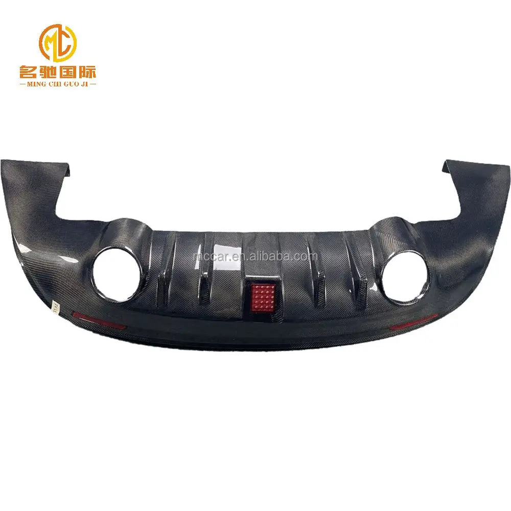 Автомобильный бампер из углеродного волокна диффузор для Infiniti FX35 FX37 QX70 задний