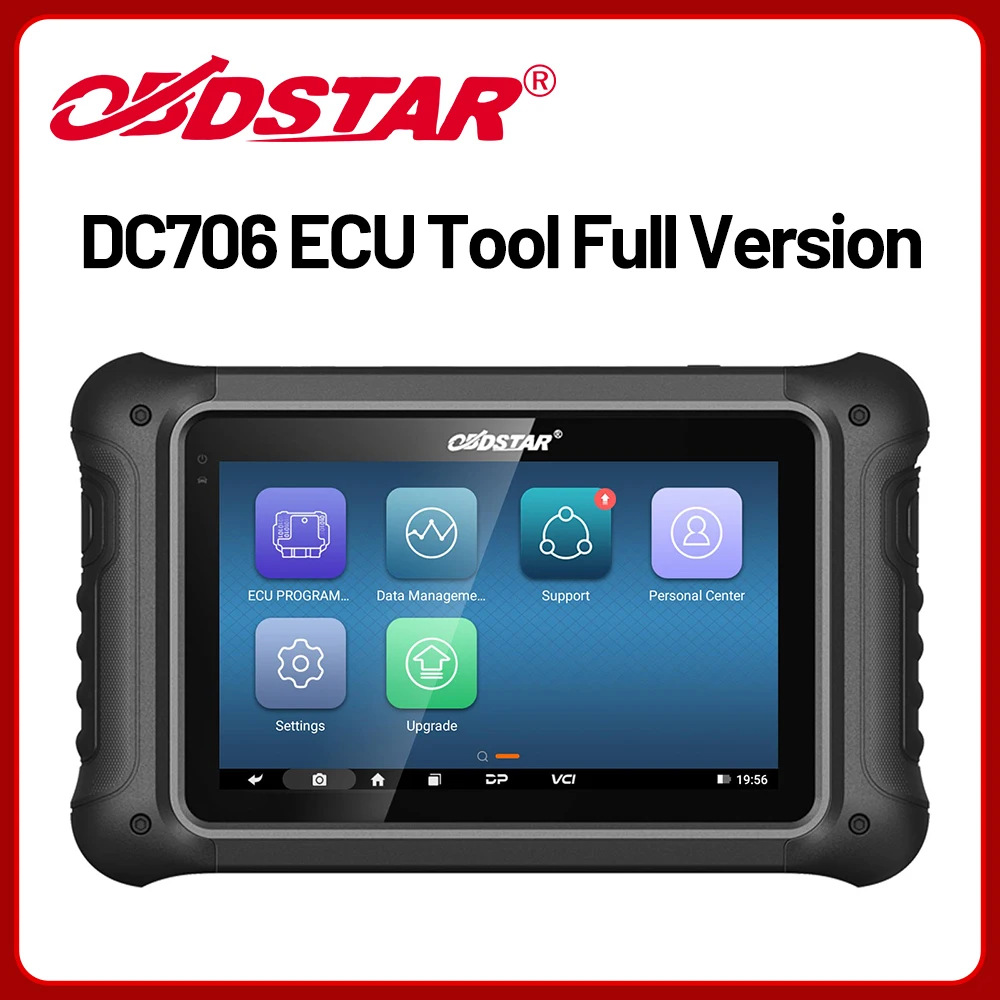

[Full Configuration] OBDSTAR DC706 Car and Motorcycle ECU TCM BCM Programmer Cloning Tool by OBD Bench Boot PK I/O Terminal