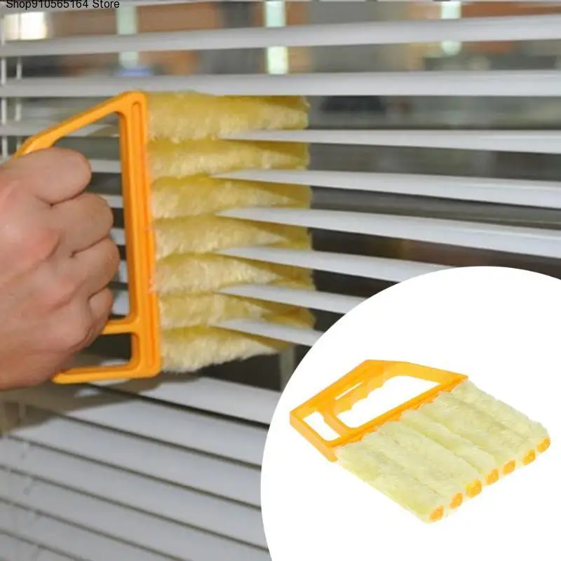 

Blind Cleaner Brush Duster Blinds Easy Cleaning Tool Washable Useful Windows Blinds Air Conditioning Brush Cleaner For Kitchen
