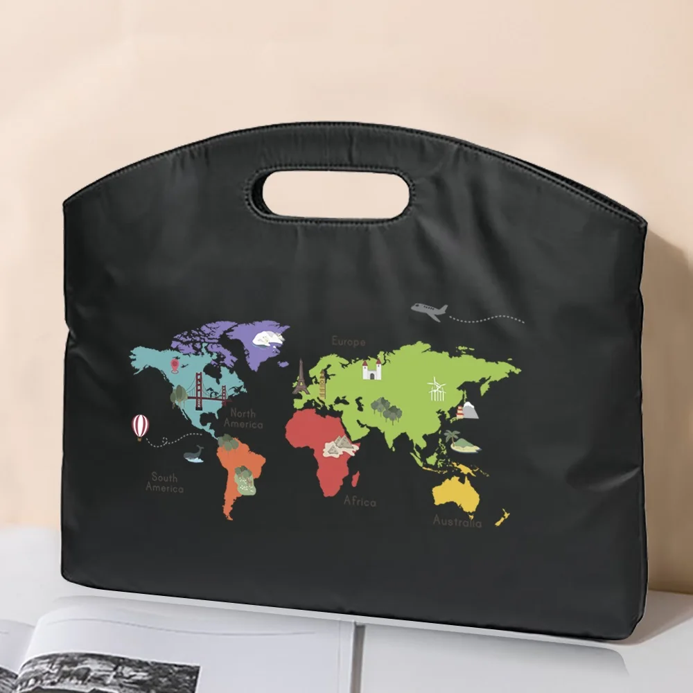 Business Briefcase Office Travel Computer Work Business Trip File Package Laptop Bag Protection Handbag Conference Document Bag