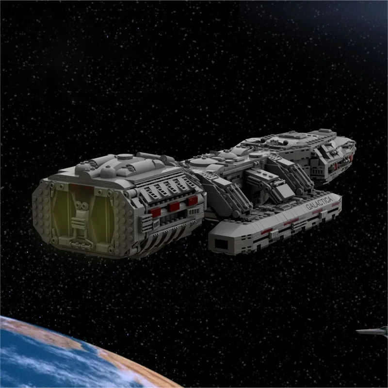 MOC Battlestar Galactica Строительные блоки