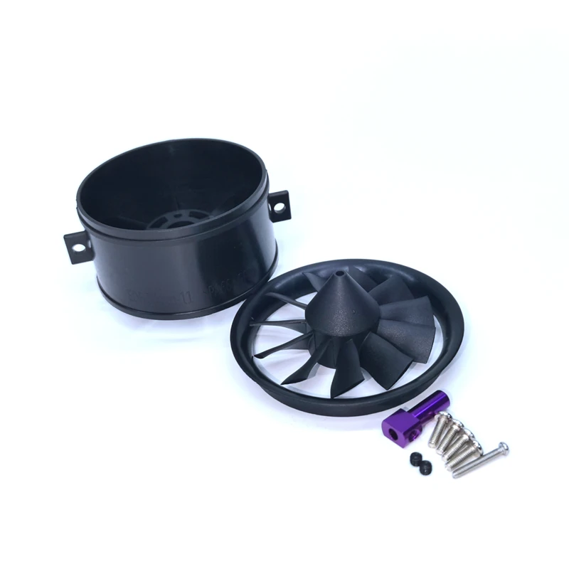 Фото APISQUEEN 50 мм EDF 4S 4300KV 950 г тяга, 11 лопастей, электрический импеллер для авиамоделей, реактивных двигателей №4