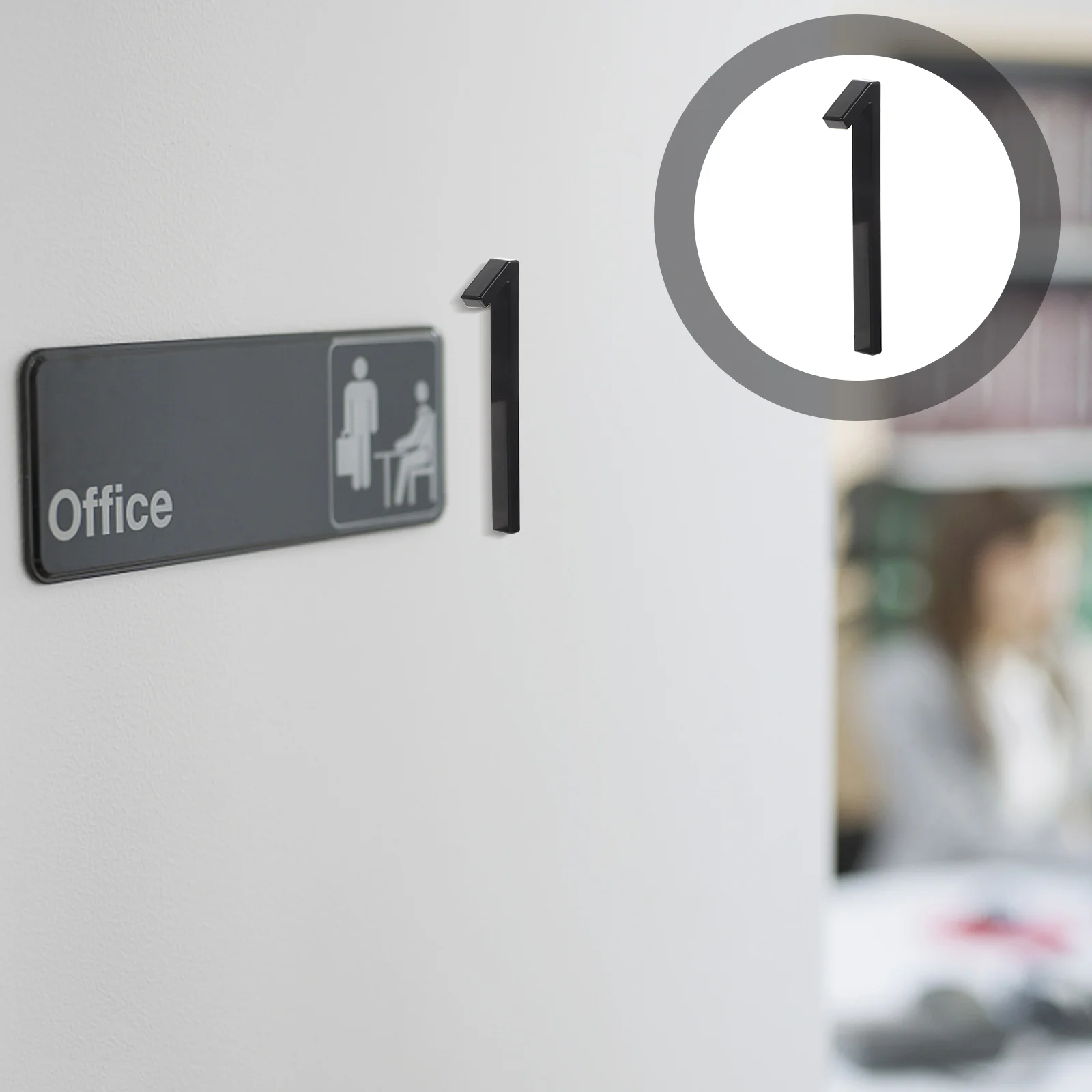 

1 set of Decorative Hotel Door Number Hotel Door