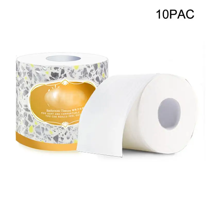 

10 rolls Car Tissue Universal Soft Toilet Towel Paper Household Office Auto Three-layer Table Napkin Towel Car Accessories