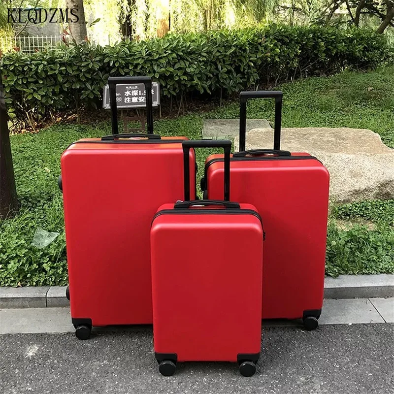 KLQDZMS High Quality Frosted Suitcase Female 20