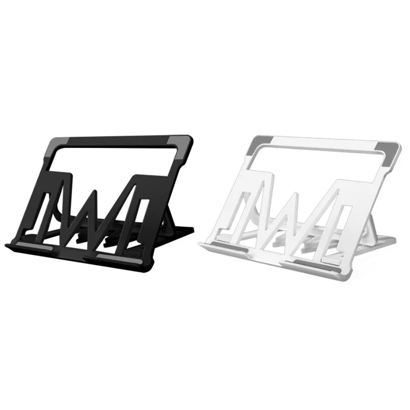

Adjustable Multi-stage Notebook Computer Bracket Metal Folding Notebook Elevator, Suitable For Home And Outdoor Use