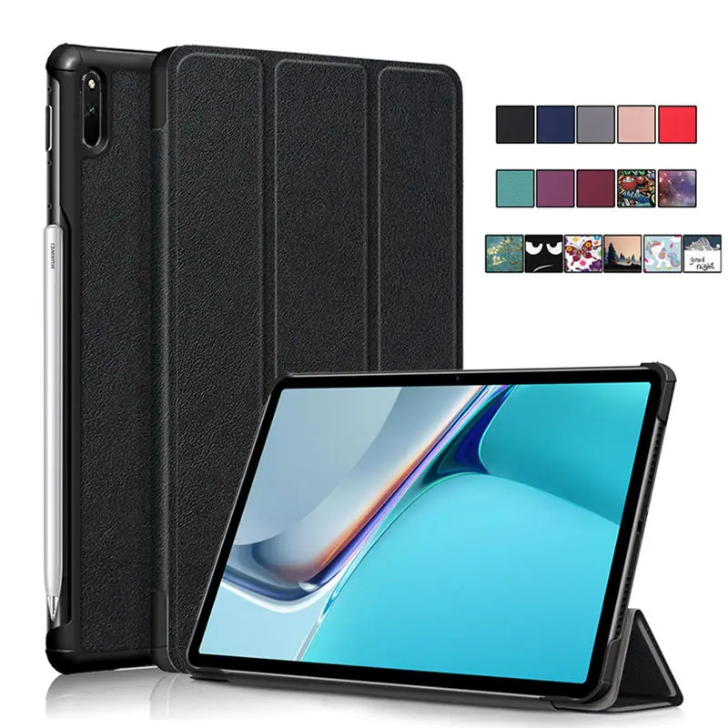 

For Huawei MatePad 11 Case 2021 DBY-W09/L09 10.95'' Smart Cover Tablet Funda Protective Magnetic Folding Stand Coque Capa