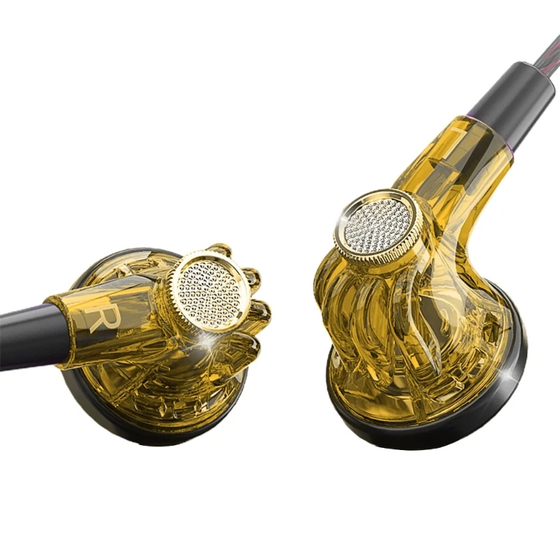 Плоские наушники-вкладыши QKZ MDR