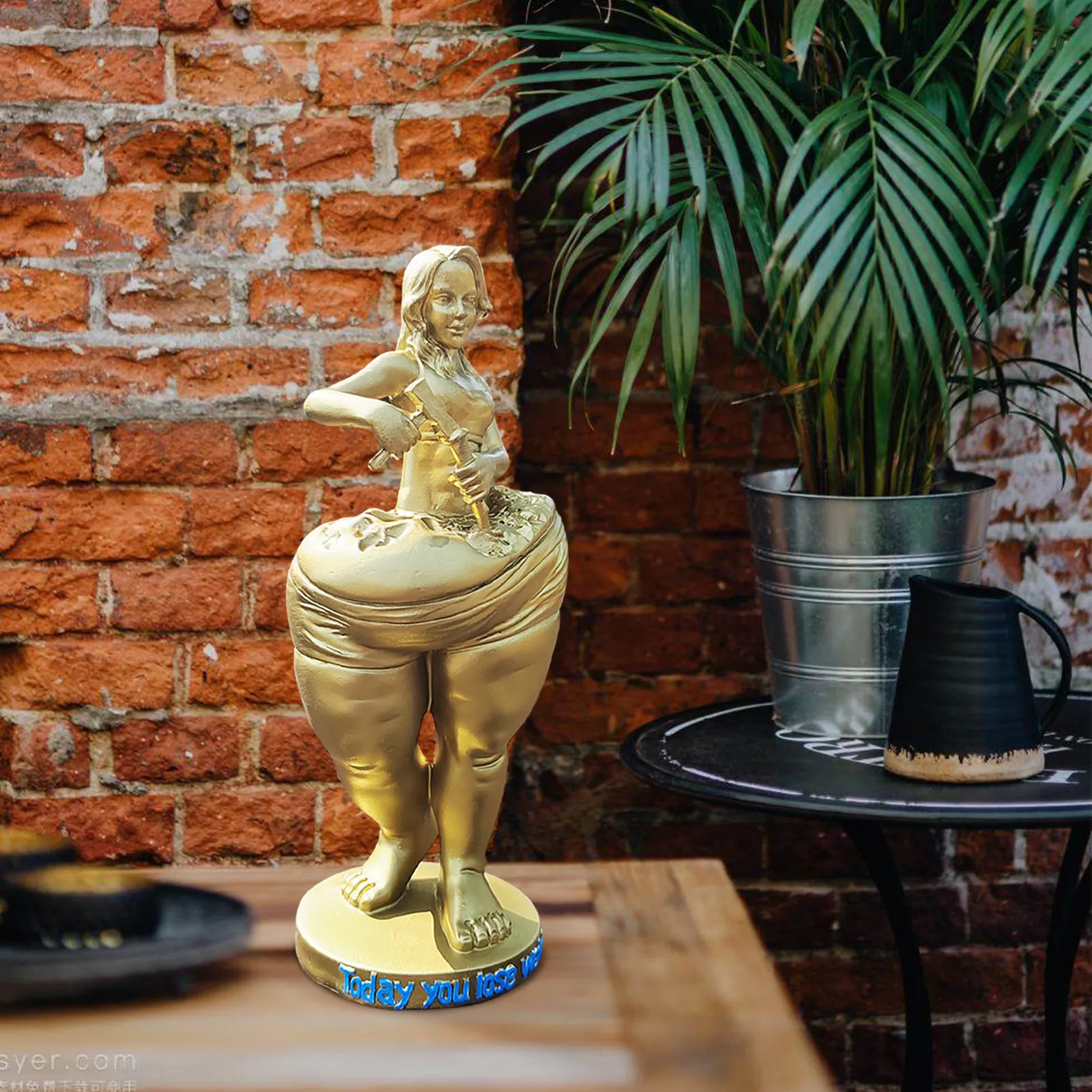 Декоративная статуя богини для похудения скульптурная модель спальни йоги