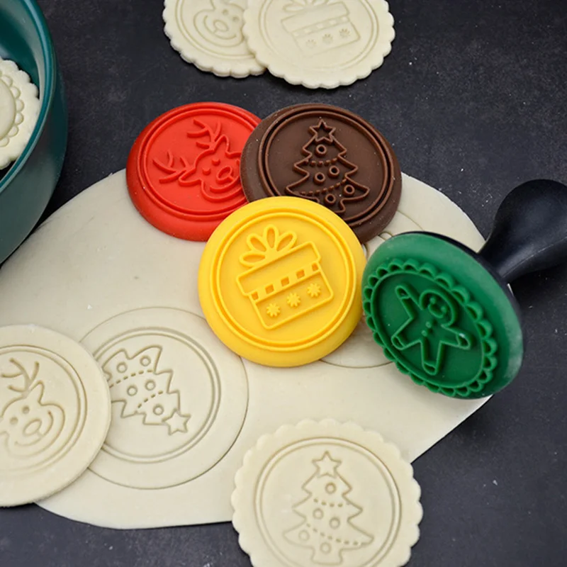 5 шт. формы для выпечки печенья на рождественской тематике |