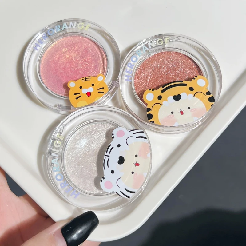 

Lovely Diamond Glitter Highlighter Shiny Makeup Highlight Powder Palette Contour Brightening Natural Shimmer Soft Touch Cosmetic